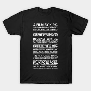 Gilmore Girls quotes T-Shirt